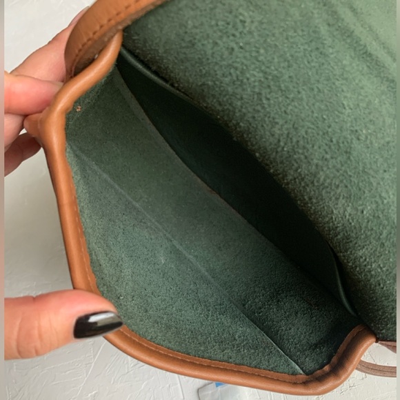 Spectator Mini Bag (6825) in Forest/Tabac | Vintage Coach Crossbody Shoulder Bag - Picture 12 of 15